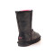 OZWEAR UGG OB186防泼水复古撞色手工裂纹短筒羊毛雪地靴 复古黑色 36/37码
