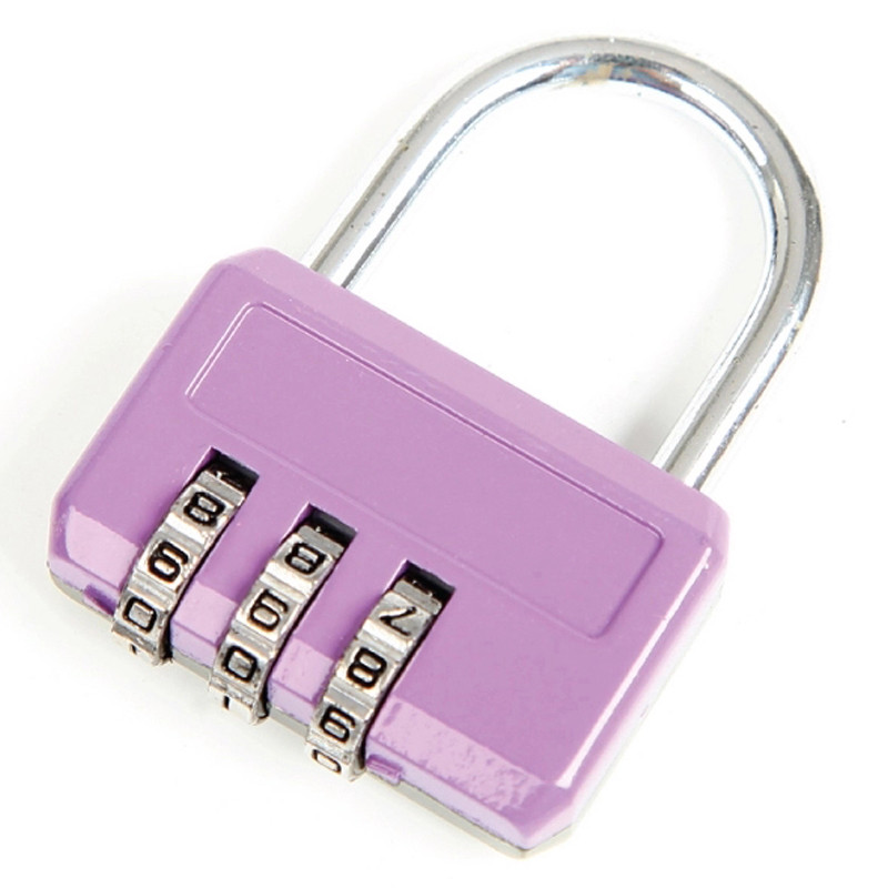 赛拓(SANTO) 0412 三码密码锁(颜色随机)安全锁 锁具 小锁 行李箱锁 门锁铜锁芯 3码密码锁 通用型