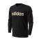 adidas阿迪达斯男子长袖T恤2017年新款跑步休闲运动服CE0215 XXL 黑色