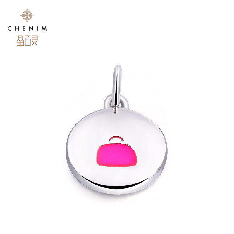 chenim晶石灵S925银Q表情DIY个性化配件送女友礼物_1 Q表情串饰9