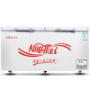 华美（Huamei）BC/BD-369 369升单温双门顶开式冰柜 卧式冷柜 家用商用冷柜 冷藏冷冻转换大冰柜 冰吧