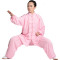 太极服秋冬练功服_15 XXL 白色长袖