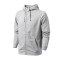 NIKE耐克男装夹克2017新款运动休闲针织保暖连帽运动服外套804392 XXL 灰色