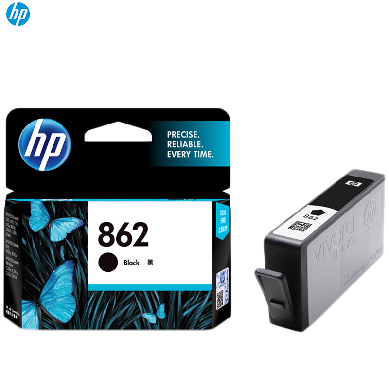 惠普(HP)CB316ZZ 862 彩色黑色墨盒(墨盒/墨水)(适用 HP C5388 B210a B110a)