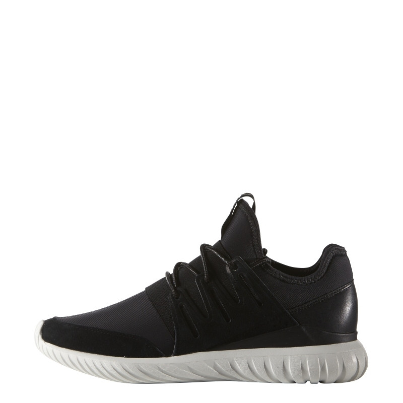 adidas阿迪达斯三叶草男鞋休闲鞋小椰子TUBULAR运动鞋AQ6722 1号黑色/1号黑色/晶白 36.5