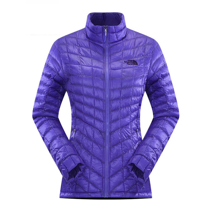 THENORTHFACE北面女款户外舒适保暖防风耐磨立领棉服CUD5 L 紫色BDZ