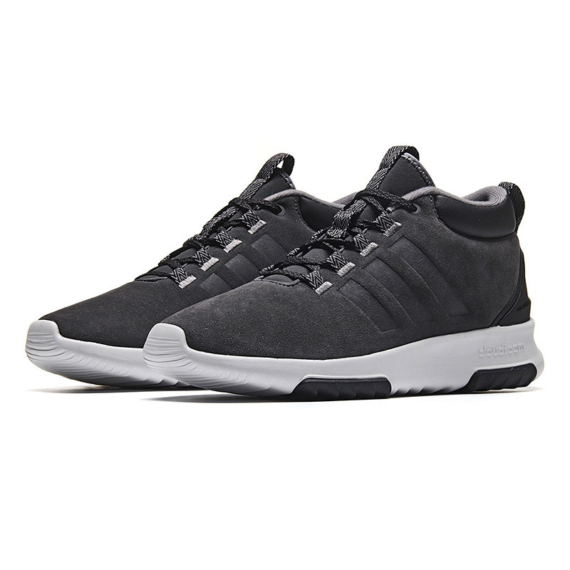 Adidas/阿迪达斯 男子 低帮耐磨系带运动休闲鞋板鞋 BC0023 黑色 43
