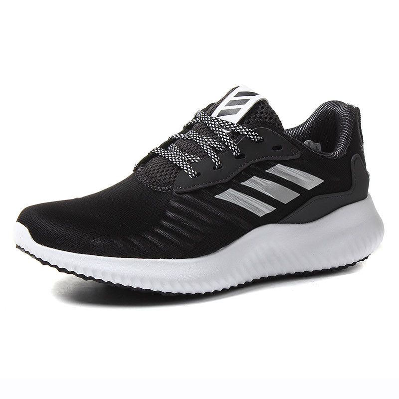 adidas阿迪达斯女鞋跑步鞋2017年新款阿尔法小椰子运动鞋B42656. 黑色 36.5码