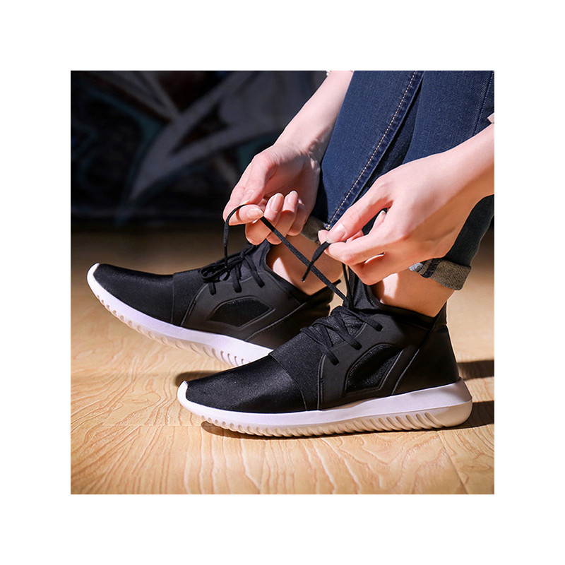 Adidas/阿迪达斯 女鞋 2017新款 三叶草 TUBULAR DEFIANT W 跑步鞋|S75249