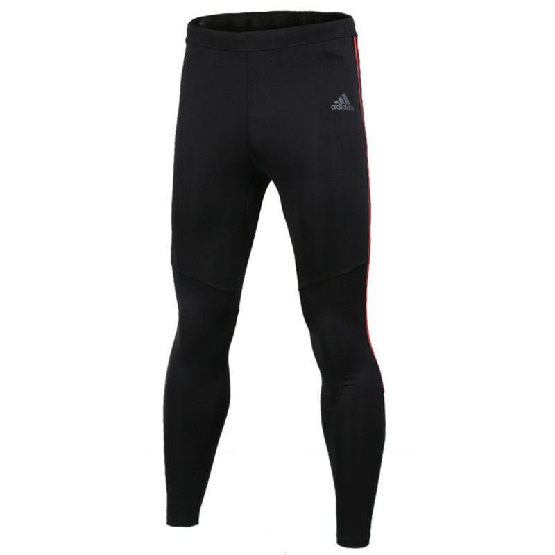 Adidas/阿迪达斯 男子运动裤2017新款弹力小脚紧身训练长裤|B47715 XL(185/90A) B47715