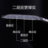 都利路二层牛皮自动扣皮带男士真皮腰带休闲商务牛皮腰带 R616铬-黑/长:115CM