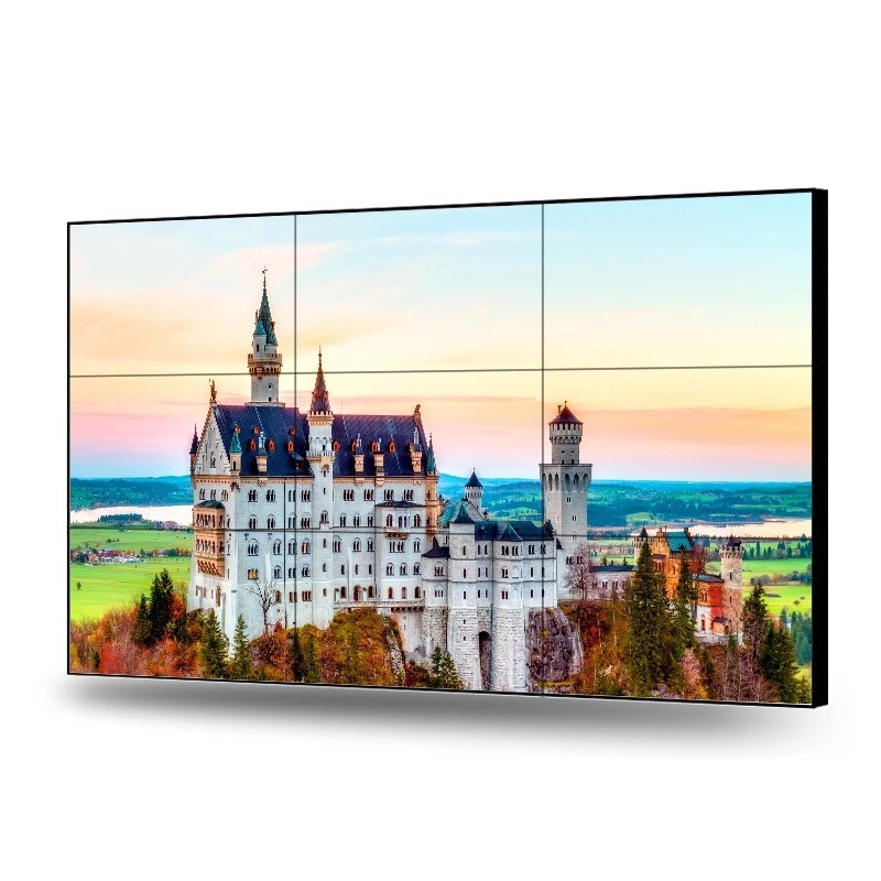 DET超窄边55寸液晶拼接屏DH55A00S 1080P 拼缝3.5mm 亮度500nits