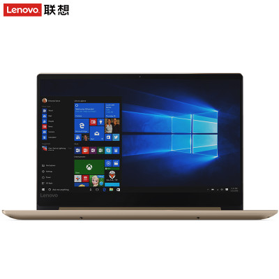 Lenovo 联想Ideapad720S13.3英寸轻薄本笔记本电脑(I5-8250U 8G 256GB SSD 金色）