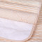 厂家直销天然彩棉隔尿垫四层双面婴儿尿垫防水透气面料可机洗纯棉_6 彩条纹100*60