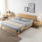 艾帛利(AIBOULLY) 床 全实木床 现代简约北欧双人床1.8/1.5米婚床 卧室家具木质日式实木床 实木床-1.5x2.0m+2个床头柜