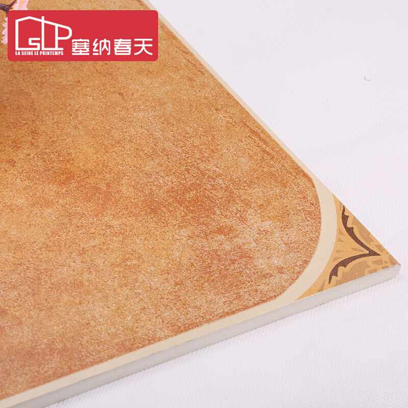 塞纳春天瓷砖 客厅卧室仿古砖 地砖耐磨防滑地砖带角花SNF6922 地中海仿古砖 600*600mm 地中海仿古