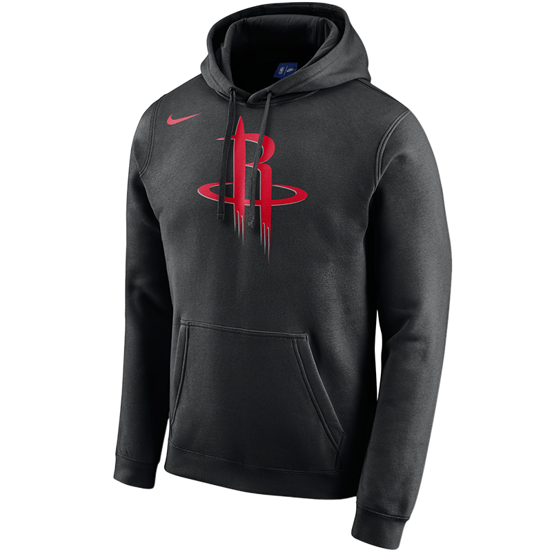 休斯顿火箭队 NIKE 男子 NBA 起绒连帽衫881134-010 2XL 图片色