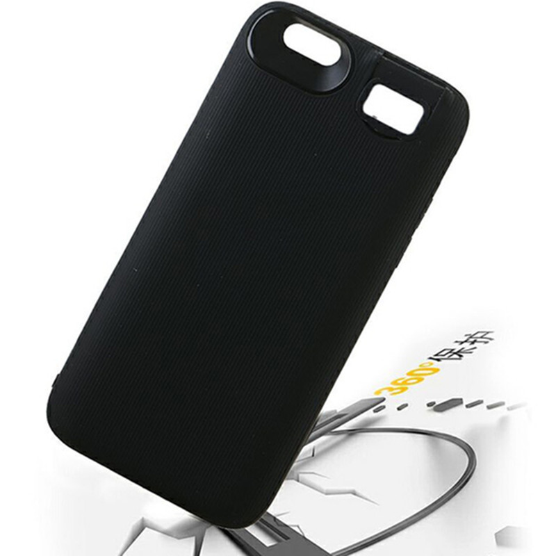 飞毛腿 背夹式移动6700mah充电宝spk-bj006p黑色 适用于苹果6p/6sp