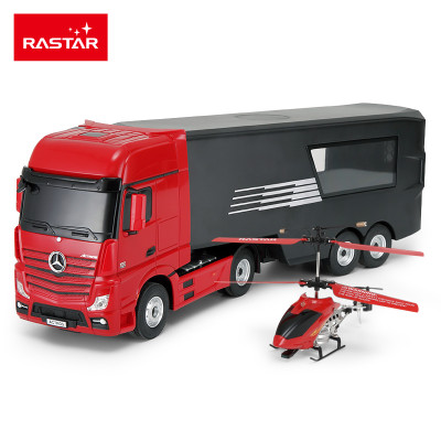 Rastar 星辉 77760.14 遥控奔驰集装箱卡车 玩具模型 红色