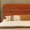 艾帛利(AIBOULLY) 床 实木床1.8米双人床 简约现代1.5米橡胶木床 木质单人床1.2米实木床家具 1.5*2.0m高箱床+床头柜*1