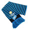 国米俱乐部针织厚围巾-蓝黑色
