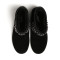 Belle/百丽冬季专柜同款黑色二层牛皮女中靴（假毛里）Q5P2DDZ6 棕色 36码
