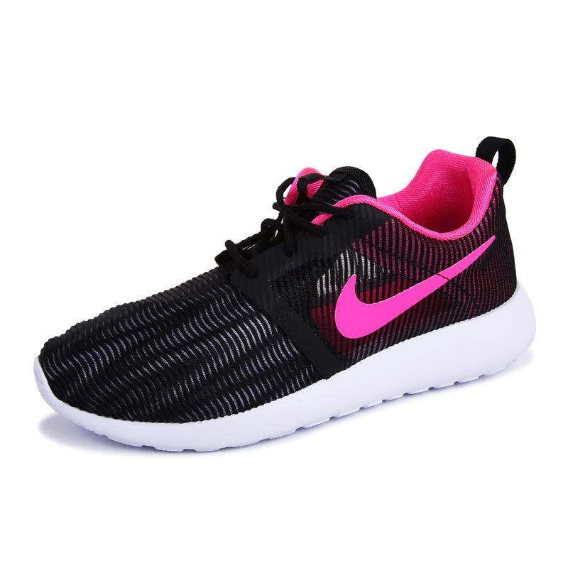 耐克NIKE 童鞋 2016新款男大童ROSHERUN系列跑步鞋705486-005 黑色 38码/适合脚长235mm