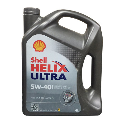 Shell 壳牌 Helix Ultra 超凡灰喜力 全合成机油  5W-40 SN 4L *2件