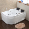 亚克力浴缸双人长方形浴缸1.6米1.7米1.8米左裙右裙 &asymp1.7M 右裙五件套