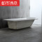 浴缸家用卫生间小户型家用方形嵌入式浴缸亚克力浴盆5805空缸+下水 ≈1.7M 默认颜色