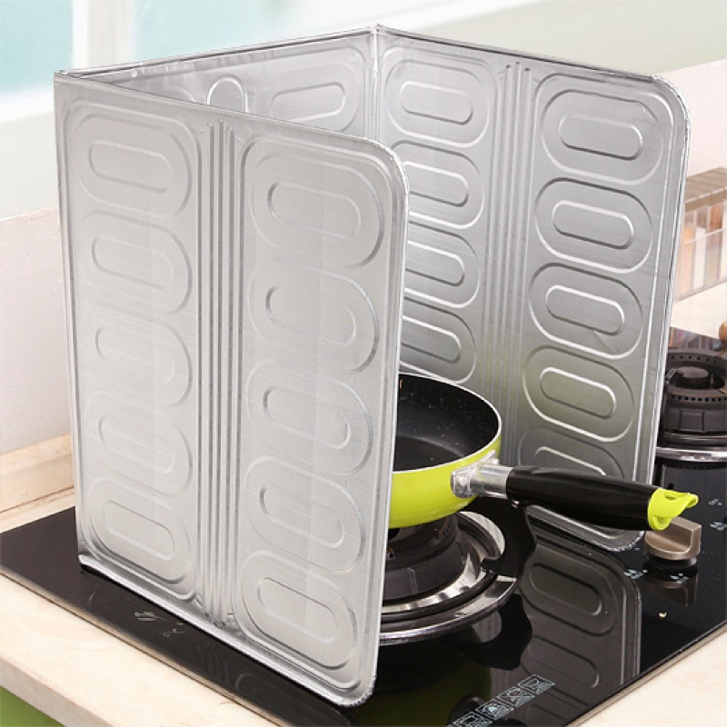 卓品佳创意厨房用品档油板隔油铝箔防油挡板灶台挡板隔油挡板挡油板