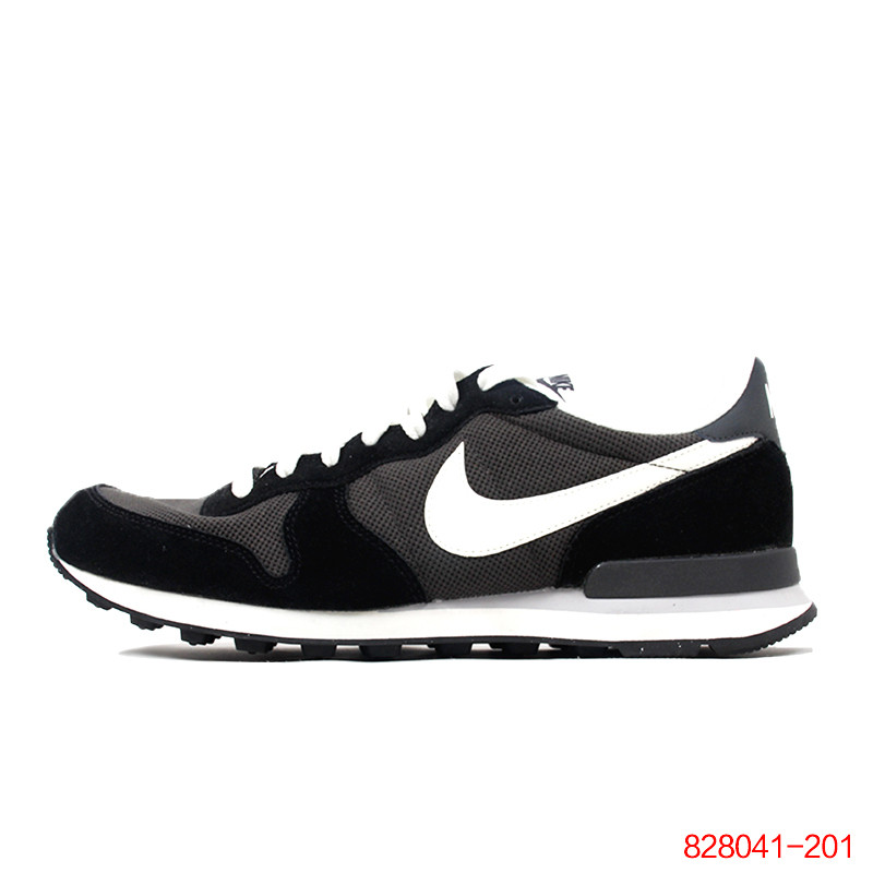 NIKE耐克运动男鞋冬季男子缓震舒适休闲复古复刻跑步鞋828041-201 深灰色/帆白/黑/煤黑/狼灰/帆白 42.5