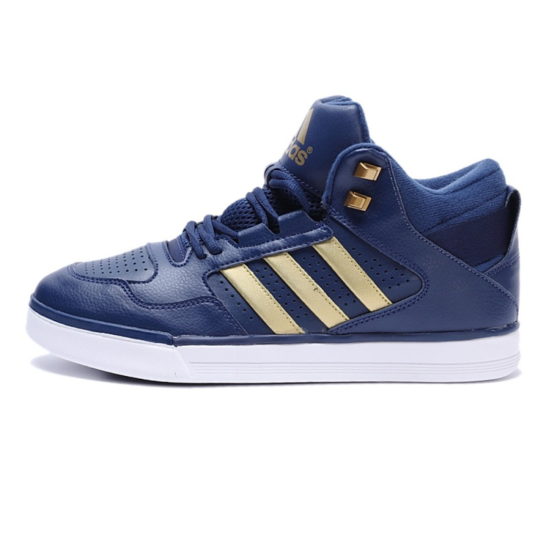 ADIDAS阿迪达斯2017ElectrifyCulture新款男子篮球鞋BB8171 神秘蓝/金金属/亮白 43