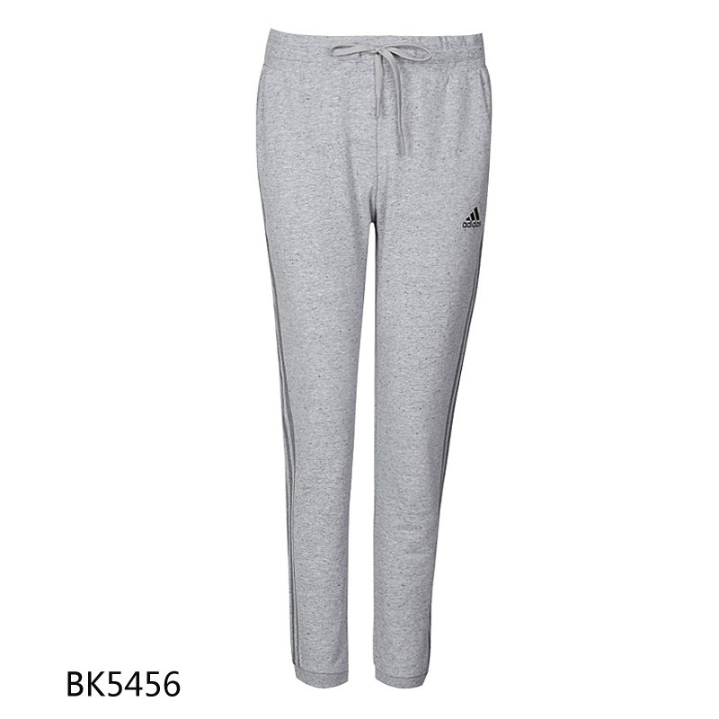 阿迪达斯女裤2017新款系带宽松透气训练跑步运动休闲长裤BK5456 S BK5456