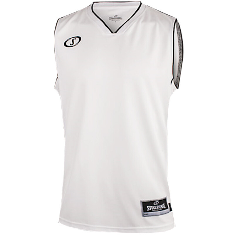 斯伯丁spalding篮球服透气比赛运动球衣队服男款套装系列2003902白色