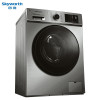 创维(Skyworth)F90MCGA3 变频洗烘一体 9公斤大容量热风除菌 节能洗 滚筒洗衣机（钛灰银）