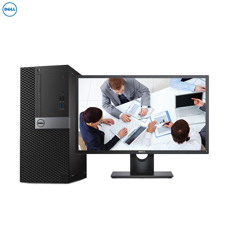 戴尔(DELL)商用Optiplex3046MT台式电脑 21.5英寸屏（i5-6500 16G 500G 刻录2G独）