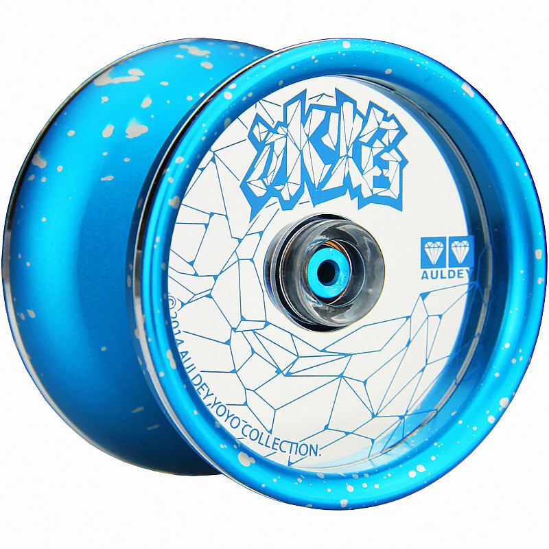 少年王6悠拳英雄可调回旋悠悠球溜溜球yoyo玩具 专业金属悠悠球 冰焰