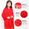 千岛中国红围巾定制logo刺绣公司活动年会大红色仿羊绒围巾订做印字 仿羊绒中国红（180*60）