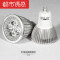 led灯杯COB射灯灯泡MR16插脚12V/220V光源9W7W5W3WGU10GU5【C 3暖白 【COB】E27灯头（220V电压）升级款