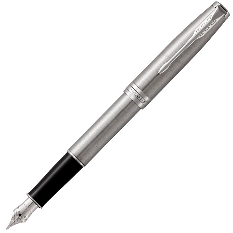 派克PARKER 钢笔 新款卓尔钢杆白夹墨水笔 卓尔钢杆白夹墨水笔