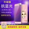 OPPOR7S钢化膜OPPOr7sm手机壳R7st软oppr7S玻璃0pp0r彩莫opo 红帽女孩（指环+软壳）