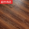 强化复合木地板卧室环保家用耐磨防水地暖冷灰色地板12mmJK7702浮雕面1㎡ 默认尺寸 JK6605水晶面