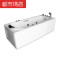浴缸亚克力小户型家用加厚浴缸浴盆独立式嵌入式冲浪按摩浴缸 &asymp1.6M 加装音响