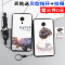 魅族mx4pro硅胶手机壳max4pro套x4pro软m4pro卡通魅4pro挂绳女 左-蝶恋猫+支架+挂绳