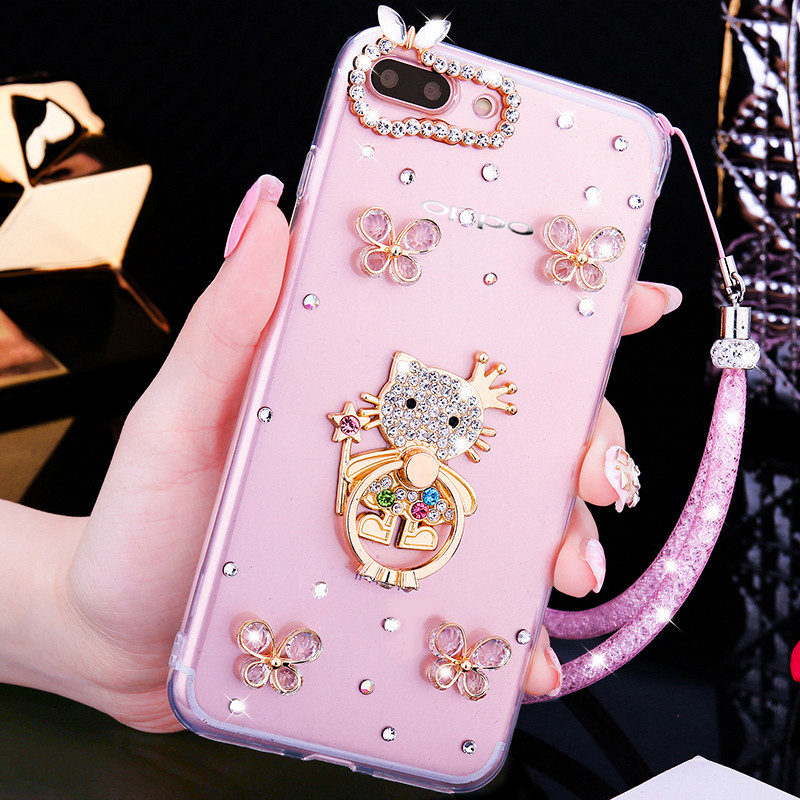 oppoR11手机壳opoprII全包OPPO211女opoor防摔poop2II软opr R11PLUS蝴蝶权杖猫咪