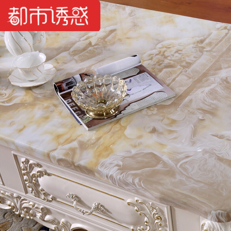 大理石面茶几电视柜组合套装整装客厅简约墙大小户型定制全套家具整装 全实木造大理石1.8米茶几