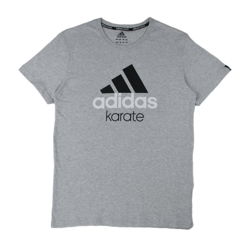 阿迪达斯adidas跆拳道新款男装训练跑步短袖运动休闲T恤-ADICTK-GYBK ADICTK-GYBK L