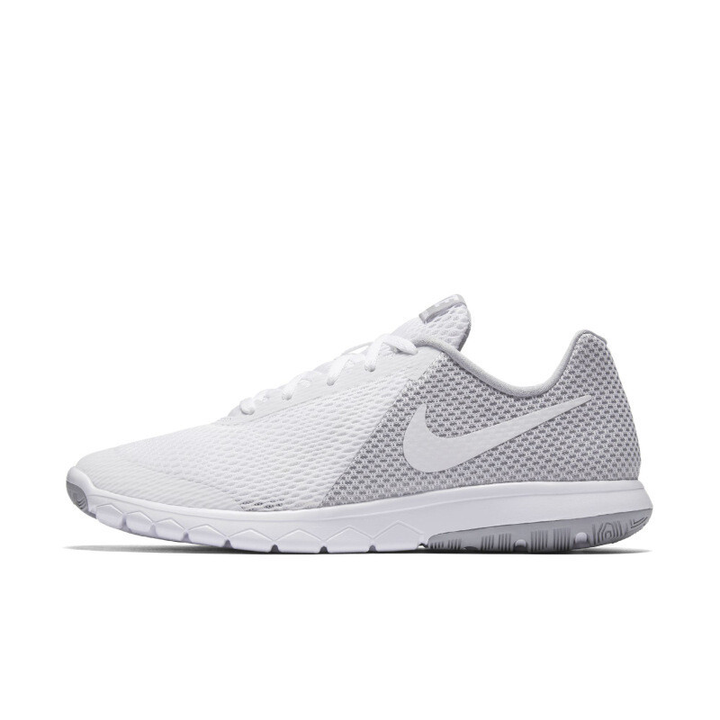 NIKE耐克FLEXEXPERIENCERN6女子跑步鞋881805-001-002-10 白灰881805-100 39