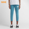 耐克NIKE女装夏季运动裤透气休闲七分裤中裤-726054-418 S 726054-418